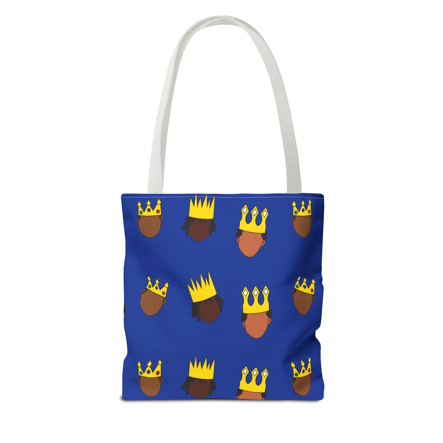 Black Kings Small Print Tote Bag