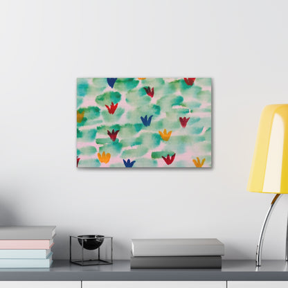 Floral Frolic Canvas Gallery Wraps