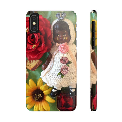 Black Girl Magic Slim Phone Case iPhone XS