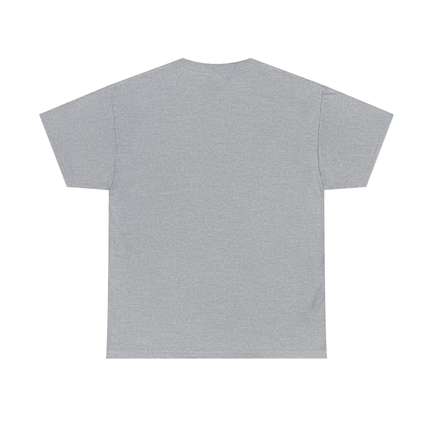 In Pizza We Crust custom gray T-Shirt back