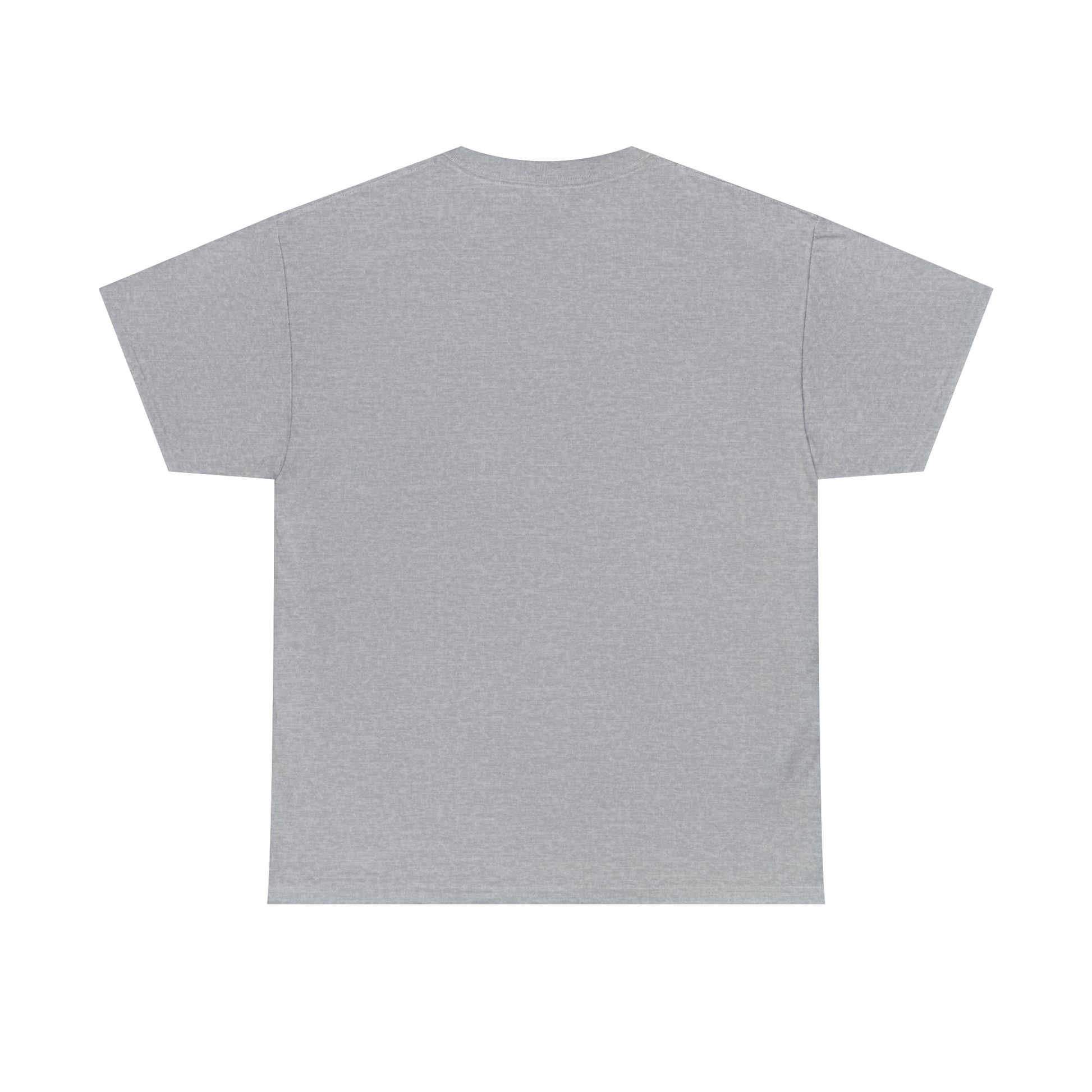 In Pizza We Crust custom gray T-Shirt back