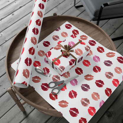 Kisses from the Misses 30X72 Matte Wrapping Paper