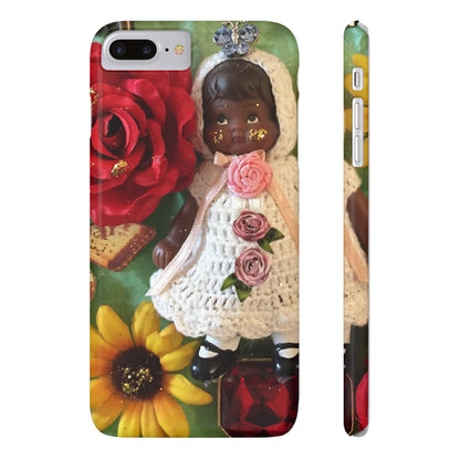 Black Girl Magic Slim Phone Case iPhone 7 Plus or iPhone 8 Plus