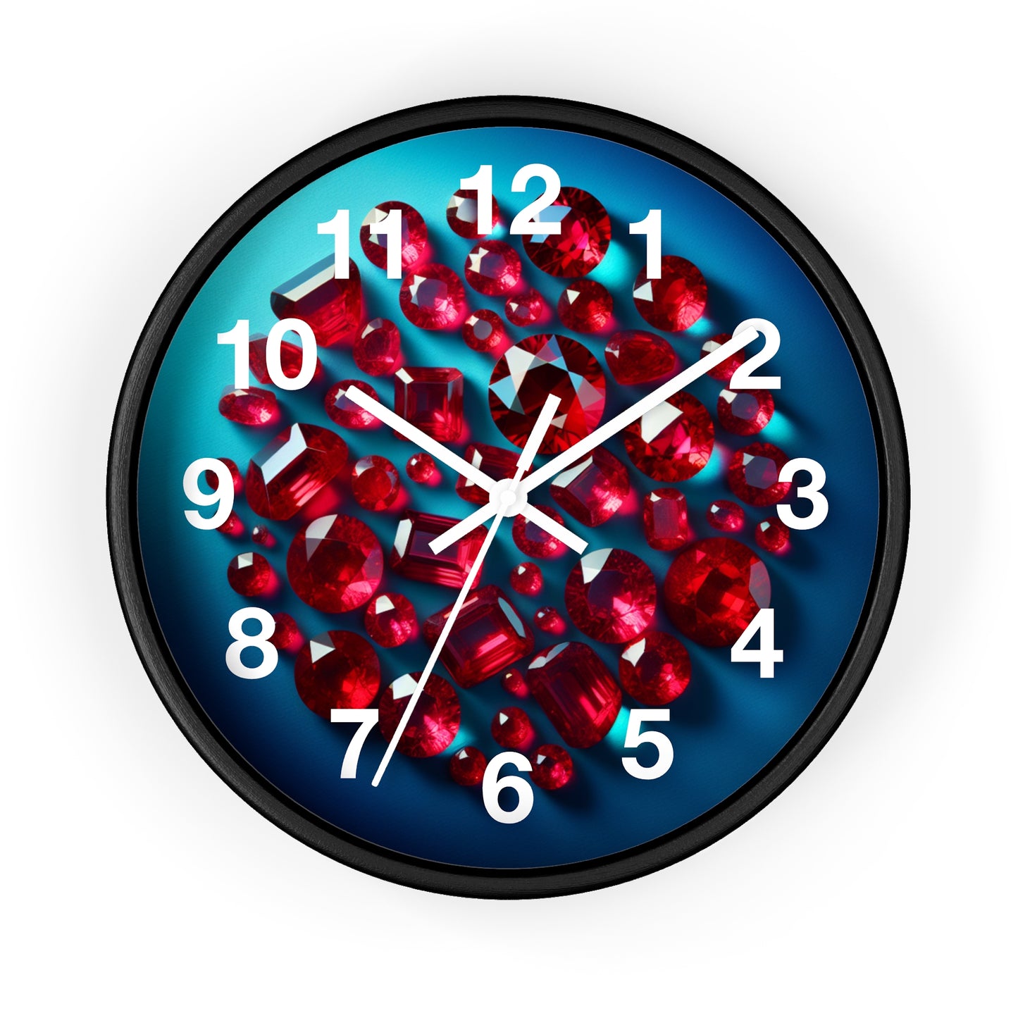 Ruby Revel Round Analog Wall Clock